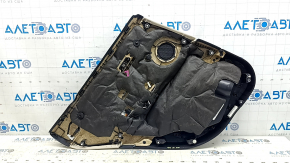 Ornamente ușă, spate dreapta, BMW X1 F48 16-22, piele Sensatec, bej cu negru, Oyster, cu cotieră, piele bej Oyster, ornament, negru lucios, cu strat protector, cu mâner, zgârieturi, necesită curățare