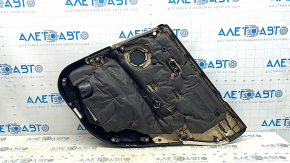 Ornamente ușă spate stânga BMW X1 F48 16-22 piele Sensatec bej cu negru, Oyster