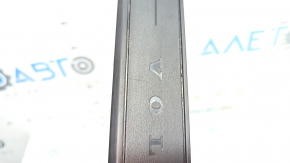 Ornamente prag exterior față dreapta negru Volvo XC40 19-22, zgârieturi