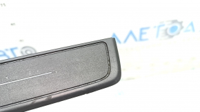 Ornamente prag exterior față dreapta negru Volvo XC40 19-22, zgârieturi