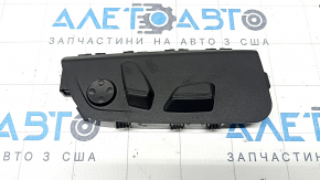 Управление пассажирским сидением BMW X1 F48 16-22 черное под поясничную подпорку