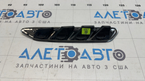 Накладка воздуховода на крыле передняя правая BMW X3 G01 18-24 матовый хром, X-line
