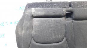 Подушка заднего ряда сидений 2 ряд Jeep Renegade 15-20 ткань черная, под чистку