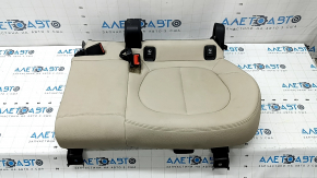 Подушка заднего ряда сидений левая в сборе BMW X1 F48 16-22 кожа бежевая Oyster, под чистку