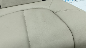 Подушка заднего ряда сидений левая в сборе BMW X1 F48 16-22 кожа бежевая Oyster, под чистку