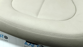 Подушка заднего ряда сидений левая в сборе BMW X1 F48 16-22 кожа бежевая Oyster, под чистку