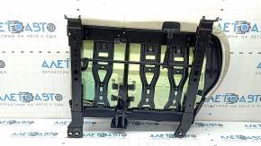 Подушка заднего ряда сидений левая в сборе BMW X1 F48 16-22 кожа бежевая Oyster, под чистку