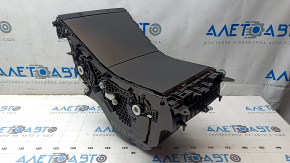 Ansamblu buzunar consolă centrală Tesla Model 3 18-20, finisaj negru lucios, negru mat