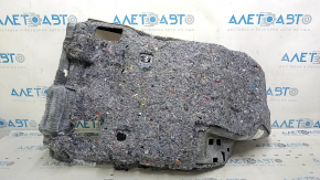 Покрытие пола переднее левое Ford Edge 19-24 черное, под химчистку