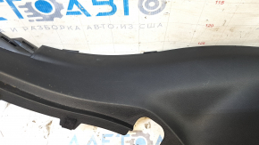 Накладка задней стойки правая нижняя Mazda CX-30 20-22 черная, царапины