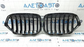 Решетка радиатора grill BMW X1 F48 20-22 Basis, царапины