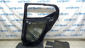 Дверь голая задняя правая Volvo XC40 19-26 черный 717, вмятина, царапины