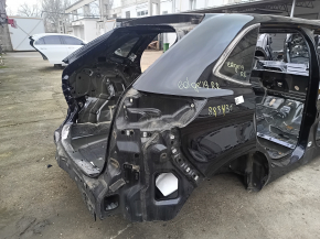 Четверть крыло задняя правая Ford Edge 15-24 на кузове. черная, тычки