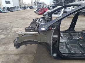 Четверть передняя левая Ford Edge 19-24 на кузове, черная