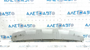 Накладка губы переднего бампера BMW X1 F48 20-22 X-line серая структура, царапины