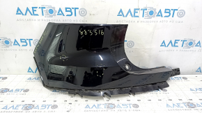 Bara spate stânga, nefinisată, Volvo XC40 19-25, neagră, zgârieturi