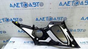 Накладка задней стойки левая верхняя Mazda CX-30 20-26 черная под динамик