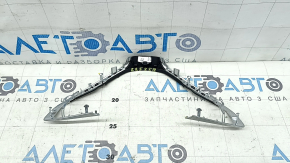 Накладка руля BMW X1 F48 16-22 верхняя часть, черная с хромом, сломано крепление