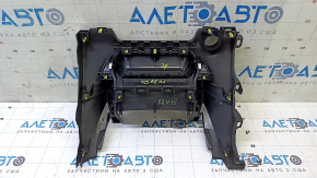 Накладка передней панели центральная под Start\Stop Mazda CX-30 20-23 черная
