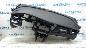 Торпедо передняя панель с AIRBAG Buick Encore 17-22 черная без air cleaner, 2 части