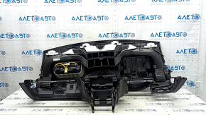Торпедо передняя панель с AIRBAG Buick Encore 17-22 черная без air cleaner, 2 части