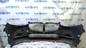 Бампер передний голый Mazda CX-30 20-23 без парктроников, графит, потерт