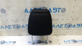 Tetieră față stânga Mazda CX-30 20-23 piele neagră cu cusături maro închis