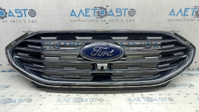 Grilă radiator Ford Edge 19-24 cu cameră, completă cu insignă, cameră, bare de protecție