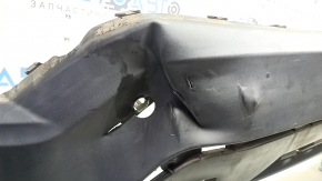 Губа заднего бампера Ford Edge 19-24 под парктроники, без буксировочного крюка и фаркопа, структура, царапины, замята, надрывы