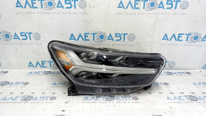 Фара передняя правая в сборе Volvo XC40 19-22 LED песок, с блоком