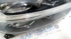 Фара передняя правая в сборе Volvo XC40 19-22 LED песок, с блоком