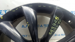 Диск колесный R22x10J ET35 Tesla Model X 16-21 черный, бордюрка, сколы