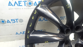 Диск колесный R22x10J ET35 Tesla Model X 16-21 черный, бордюрка, сколы
