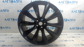 Диск колесный R22x9J ET35 Tesla Model X 16-21 черный, бордюрка, скол