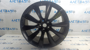 Диск колесный R22x10J ET35 Tesla Model X 16-21 черный, бордюрка