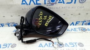 Зеркало боковое правое в сборе Mazda CX-30 20-23 6+4 пина, BSM, подогрев, память, поворотник, графит