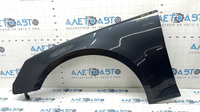 Aripă stângă față pentru Audi A4 B9 17-19 cu suport, grafit LX7L, capăt de bară