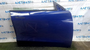 Дверь в сборе передняя правая Tesla Model Y 20-25 синий PPSB, царапины, сколы