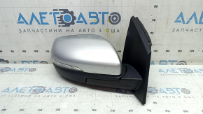 Ansamblu oglindă retrovizoare dreapta pentru Ford Edge 19-24, 12 pini, semnalizare, iluminare spate, încălzită, BSM, argintiu