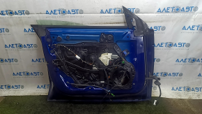 Дверь в сборе передняя левая Tesla Model Y 21-25 синий PPSB, тычка, царапина, сколы