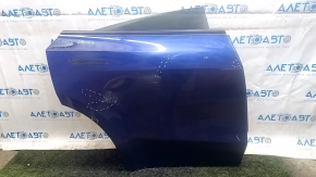Дверь в сборе задняя правая Tesla Model Y 20-25 синий PPSB, царапины, сколы