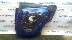 Дверь в сборе задняя правая Tesla Model Y 20-25 синий PPSB, царапины, сколы