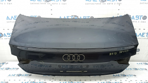 Крышка багажника Audi A4 B9 17-19 графит LX7L, тычки