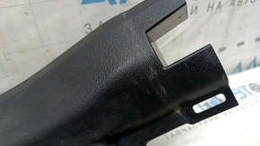 Ornamente prag ușă spate dreapta Volvo XC60 18-25, negre, zgârieturi