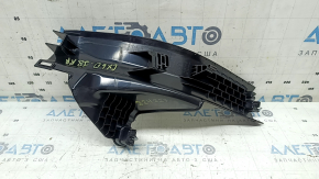Ornamente prag ușă spate dreapta Volvo XC60 18-25, negre, zgârieturi