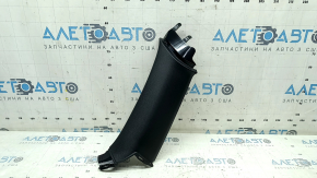 Panou ornamental stâlp dreapta spate în fața geamului Volvo XC60 18-25, negru, uzat
