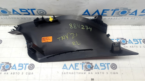 Накладка порога задняя левая Tesla Model Y 20-25 черн, тип 2, царапины