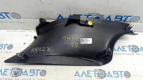 Накладка порога задняя правая Tesla Model Y 20-25 черн, тип 2, царапины