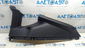 Ornamente montantă spate negre pentru Tesla Model Y 20-25, dreapta sus, zgârieturi