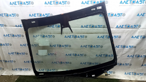 Лобовое стекло Tesla Model Y 20-25 с подогревом зоны камер, 3 пина, скол, полезла тонировка